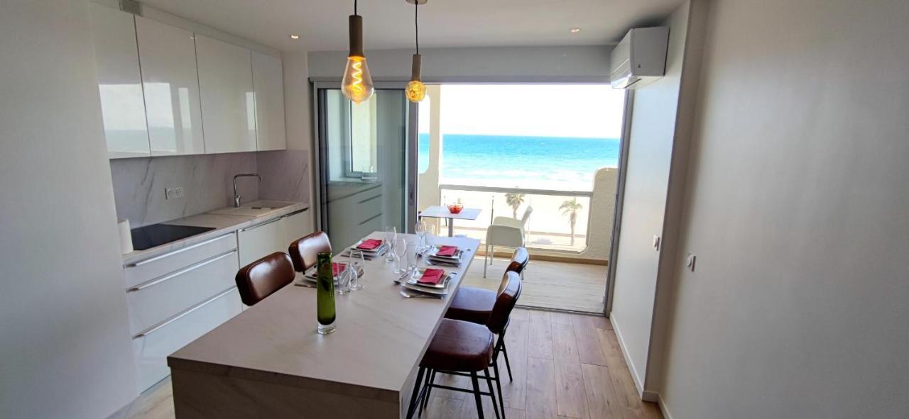 Belle Vue Mer Canet Plage Acces Piscine Couverte Et Chauffee Kültér fotó