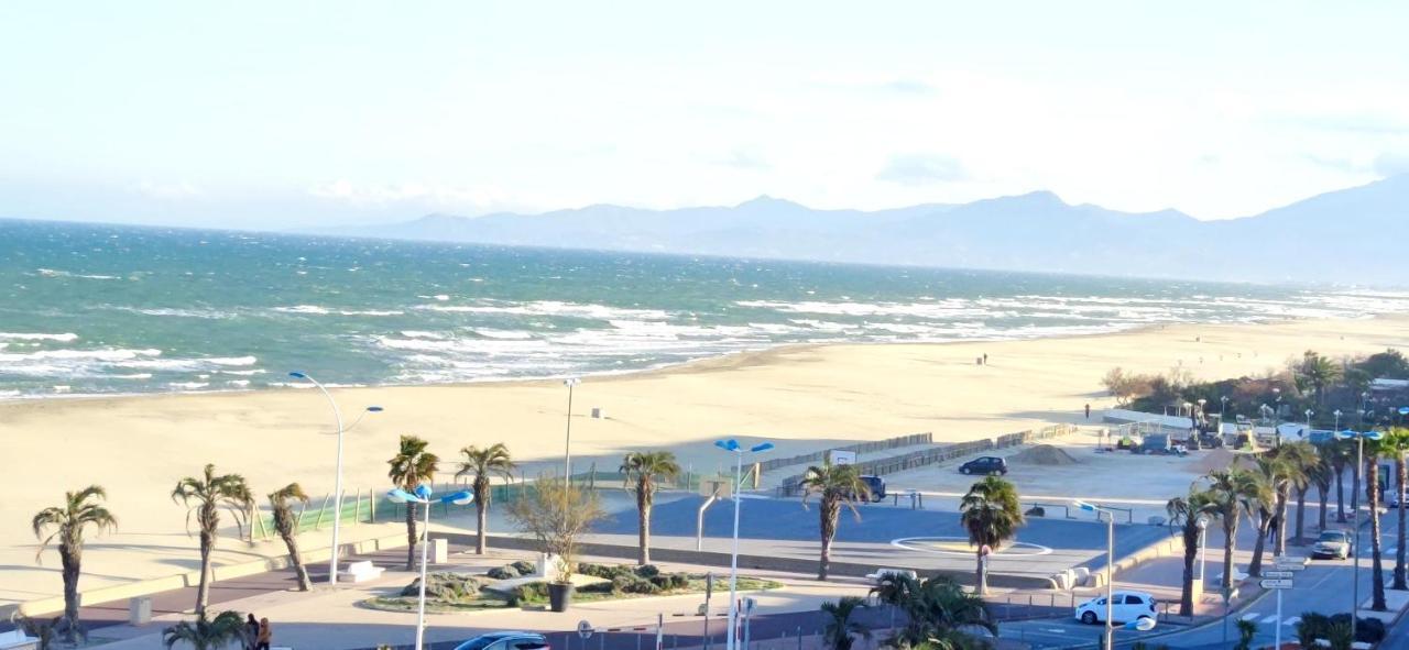 Belle Vue Mer Canet Plage Acces Piscine Couverte Et Chauffee Kültér fotó