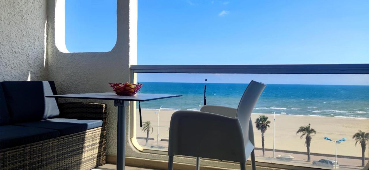 Belle Vue Mer Canet Plage Acces Piscine Couverte Et Chauffee Kültér fotó