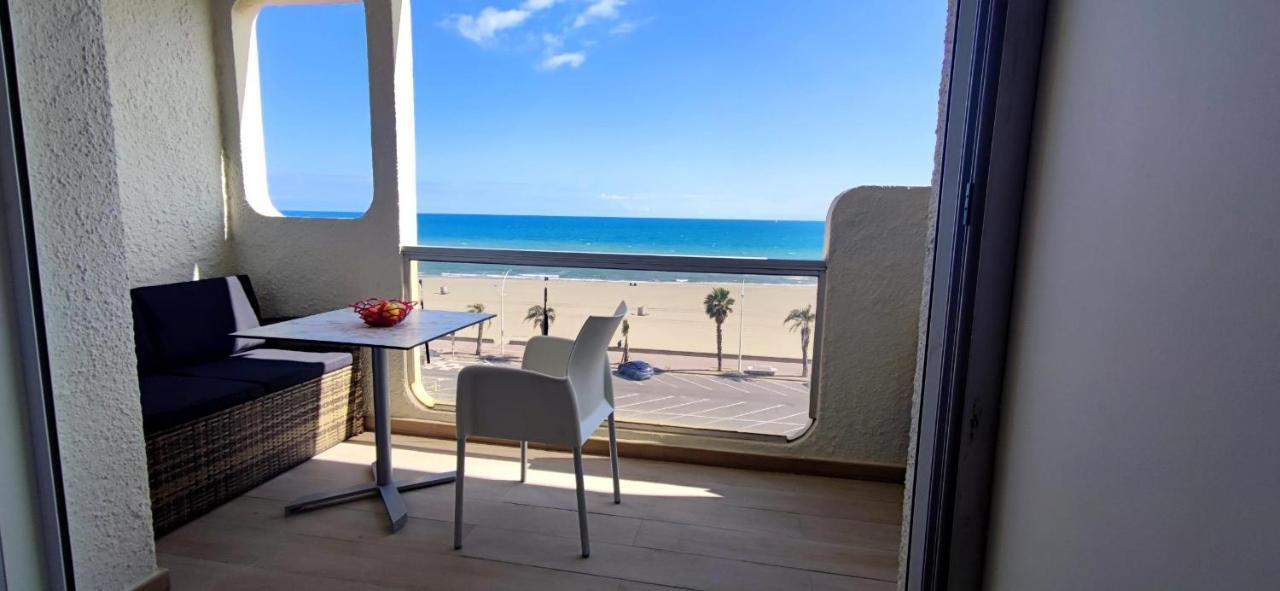 Belle Vue Mer Canet Plage Acces Piscine Couverte Et Chauffee Kültér fotó
